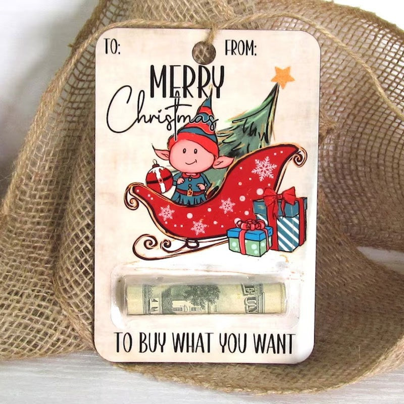 Creative Christmas Wallet Decorative Pendant