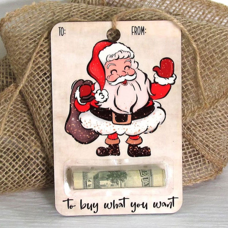 Creative Christmas Wallet Decorative Pendant