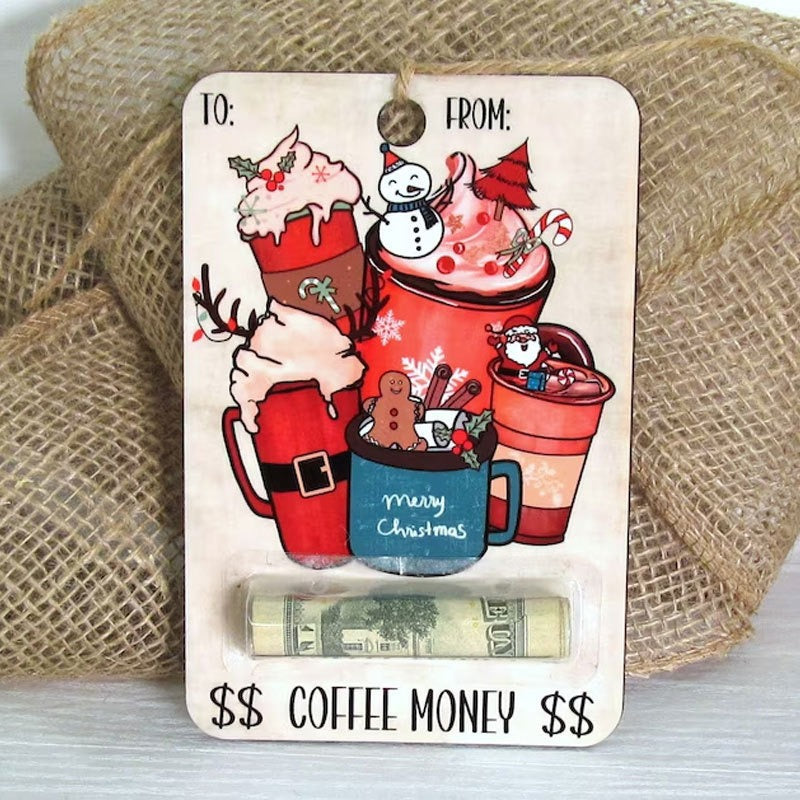 Creative Christmas Wallet Decorative Pendant