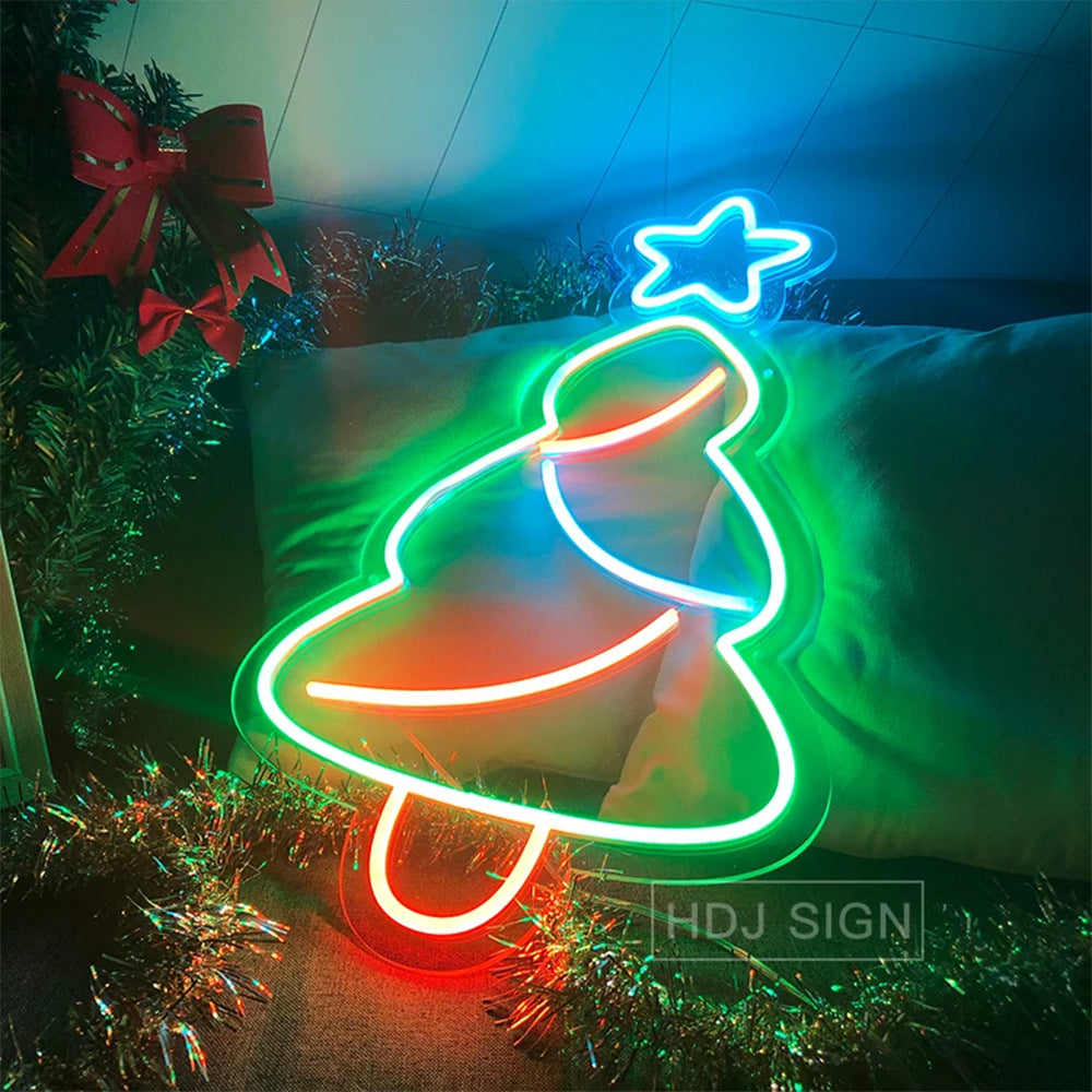 Christmas Style Neon Atmosphere Decoration