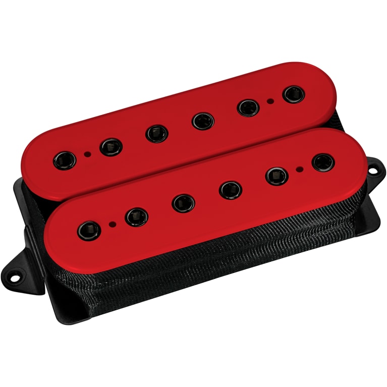 DiMarzio DP158 Evolution Neck Humbucker Pickup - F-spaced Red with Black Poles -NEW