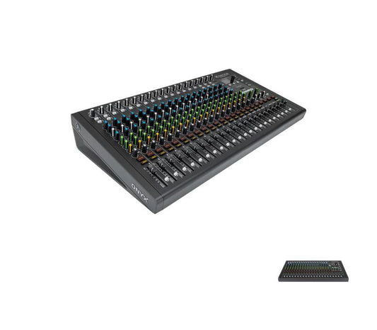 Mackie Onyx24 24-channel Analog Mixer with Multi-track USB-NEW