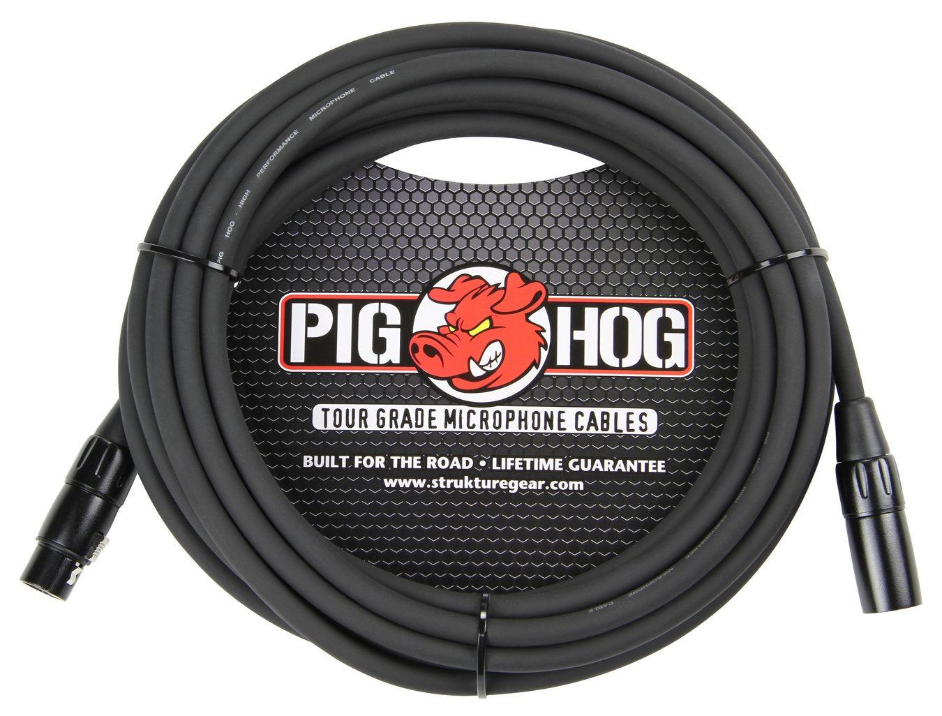 4 Pack Pig Hog PHM30 XLR High Performance 8mm Microphone 30 Foot Ft Mic Cable Lifetime Warranty!