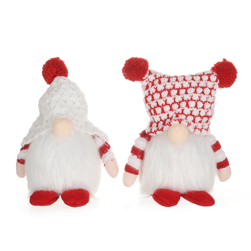 New Christmas Faceless Doll With Lights