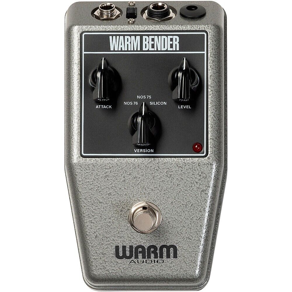 New - Warm Audio Warm Bender Fuzz Effects Pedal Silver