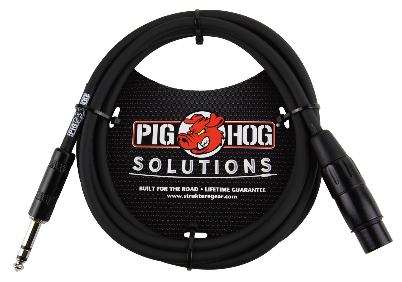 2 Pack Pig Hog 6ft Solutions PX-TMXF6 TRS(M)-XLR(F) Balanced Cable - NEW