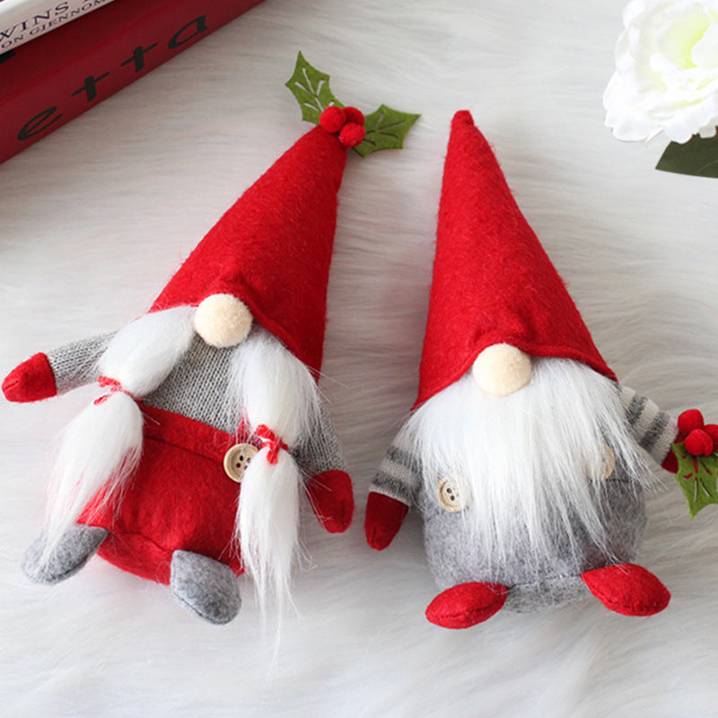 Cotton Santa Claus Plush Doll
