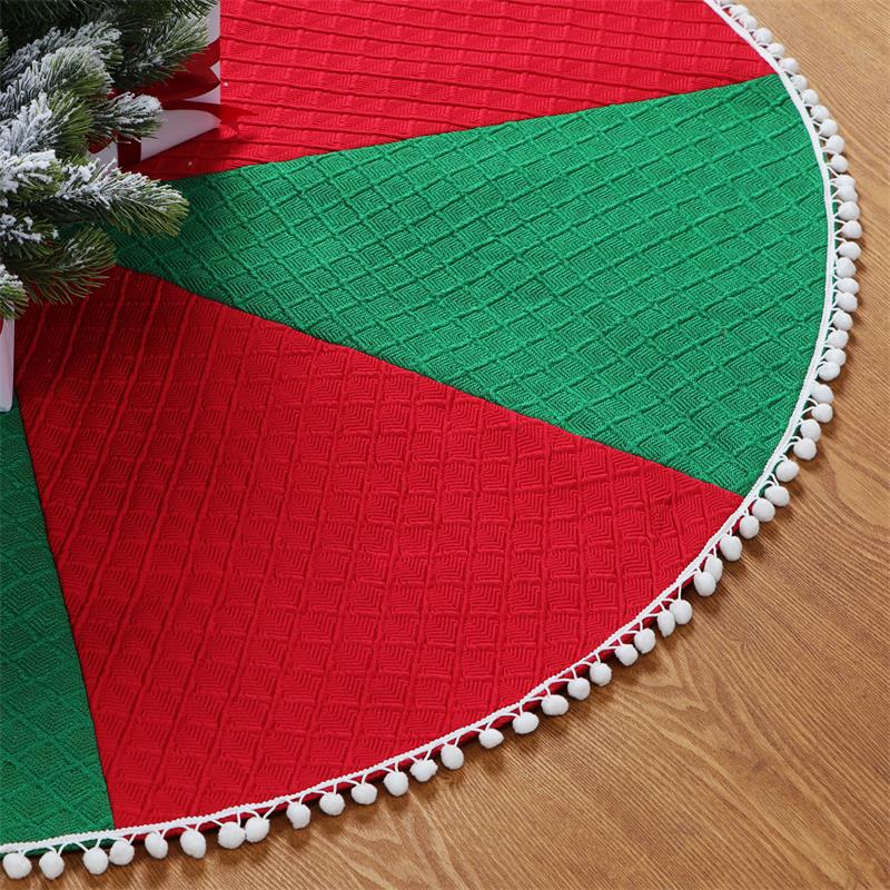 Christmas-tree Skirt Decorative Products Knitted Non-woven Fabric