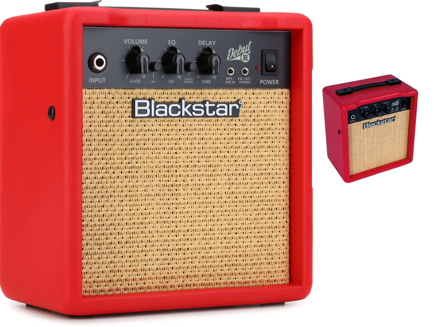 Blackstar Debut 10E 2 x 3-inch 10-watt Combo Amp,Red-NEW