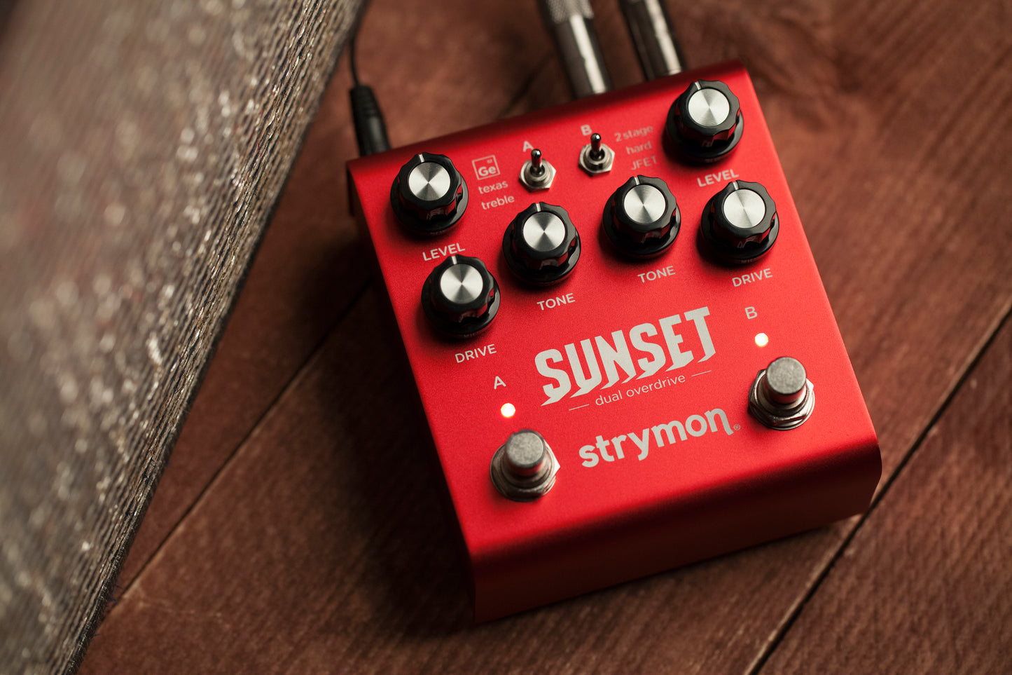 Strymon Sunset Dual Overdrive Pedal -Red, NEW