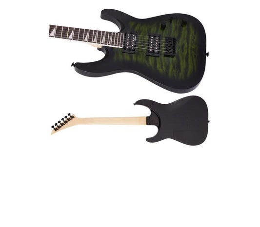 Jackson JS Series Dinky Arch Top JS32Q DKA HT Electric Guitar - Transparent Green Burst