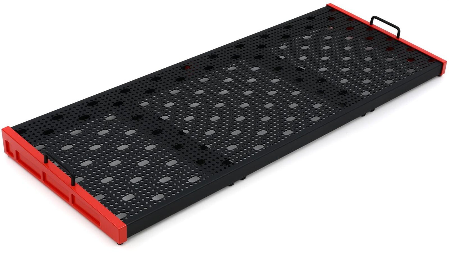 Temple Audio Design Trio 43 (43.2" x 16.5") Temple Red Pedalboard Templeboard - New