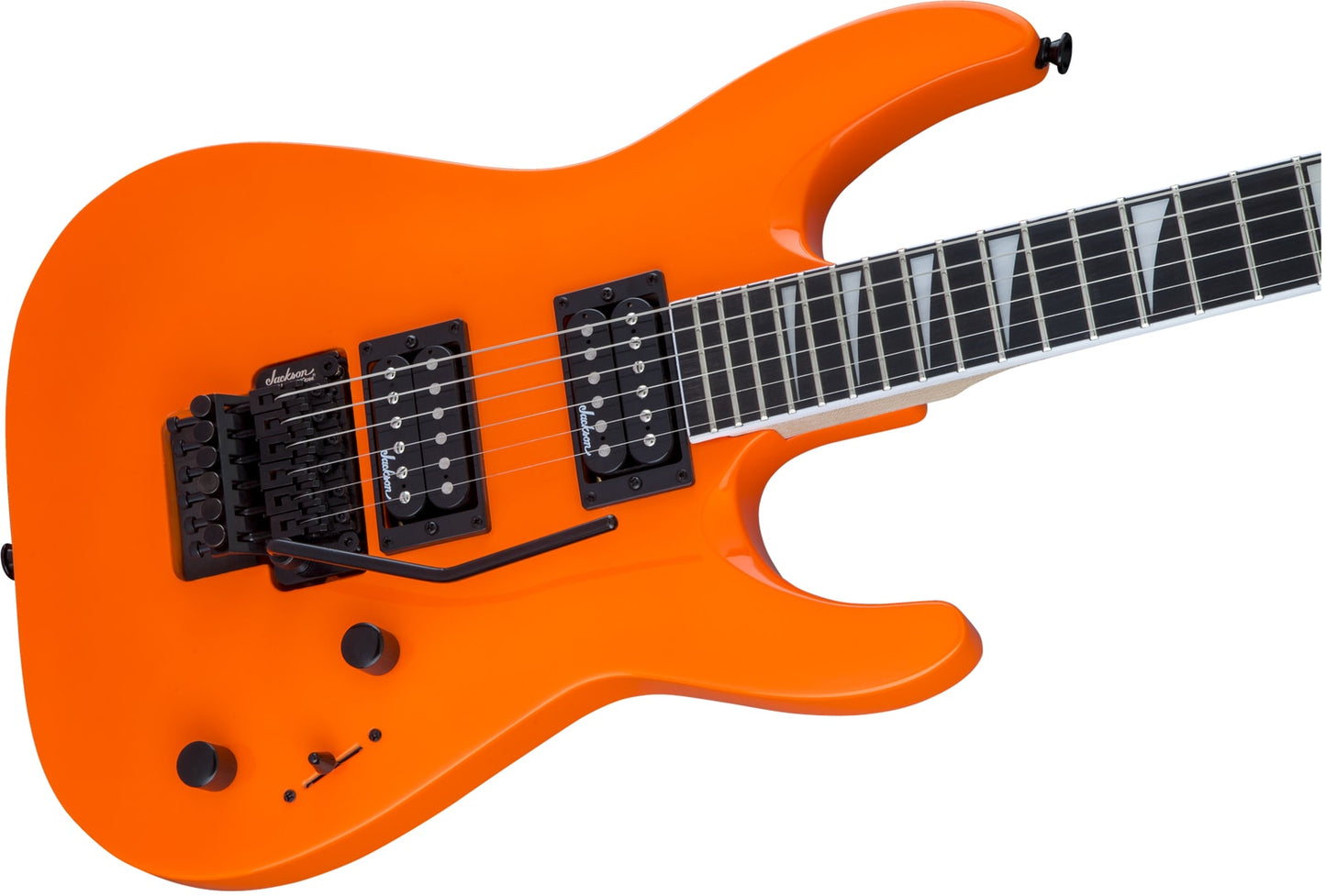 New - Jackson Dinky JS32 DKA Arch Top Electric Guitar Neon Orange