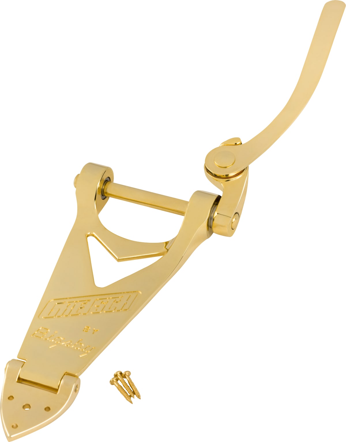 New - GRETSCH® BRANDED TAILPIECE, BIGSBY® B6, Gold