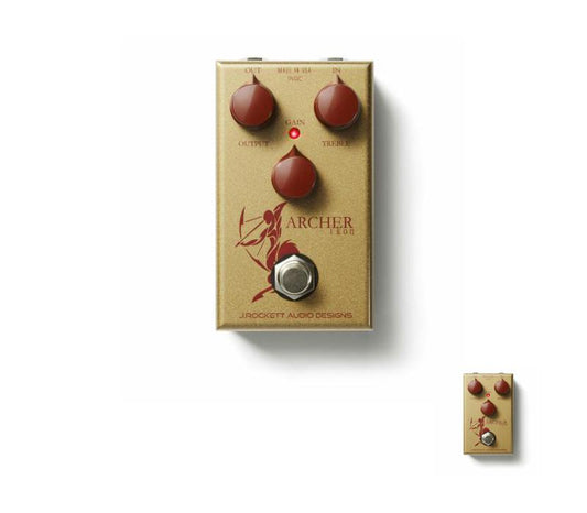 New - J. Rockett iKon Audio Designs Archer Ikon Boost/Overdrive Pedal