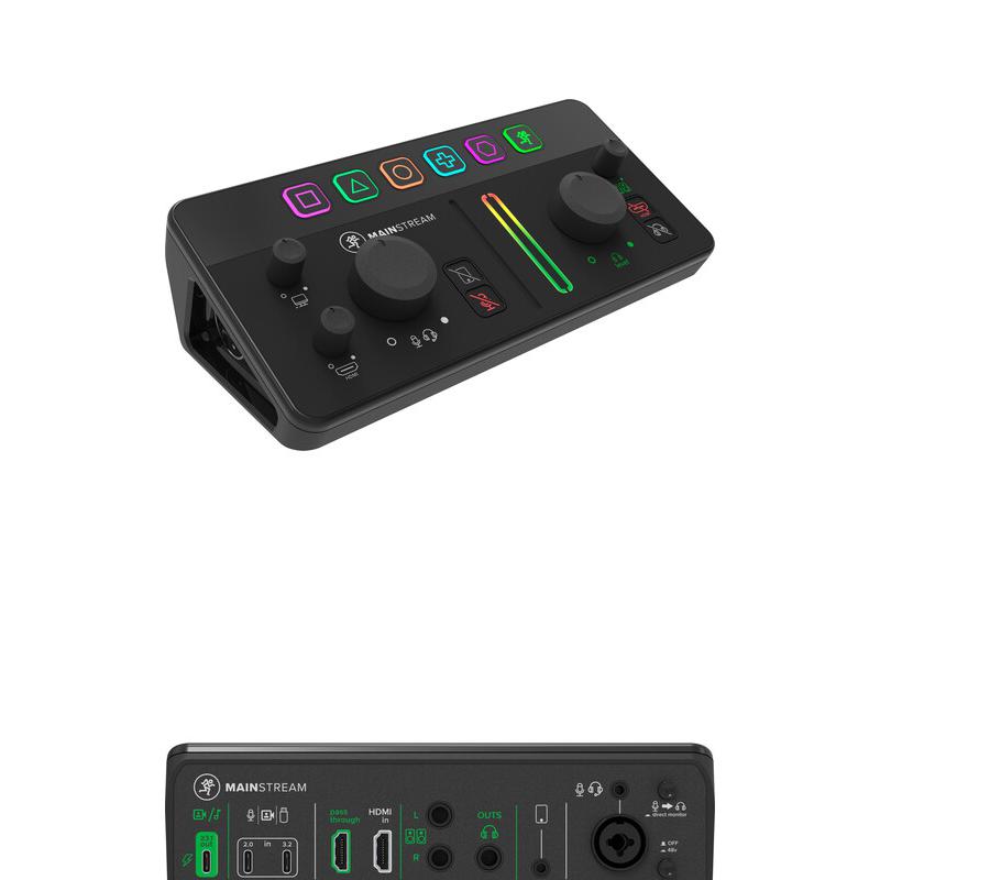 Mackie MainStream Video Streaming Interface-NEW