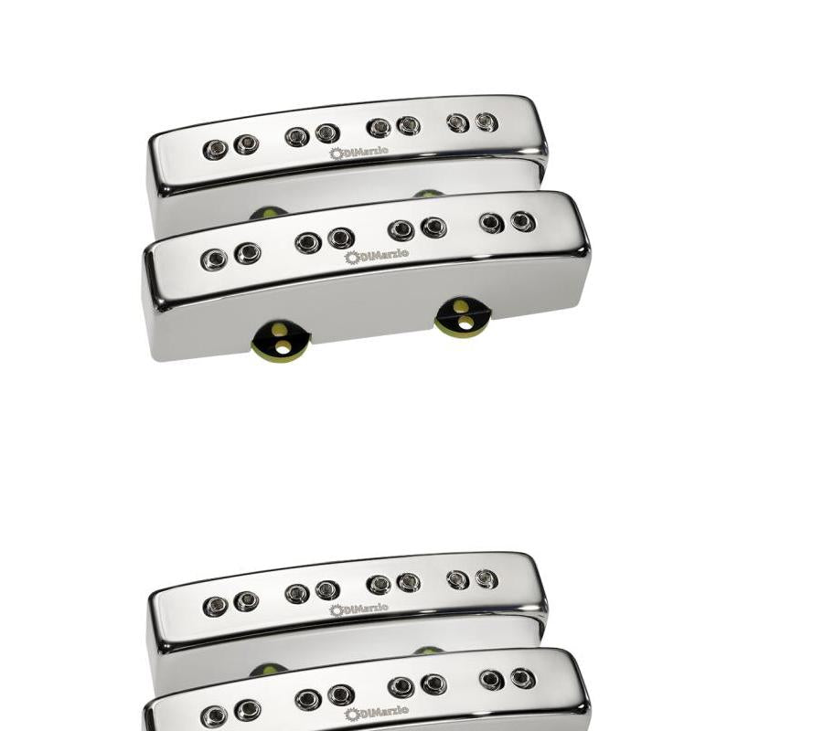 DiMarzio DP302 RELENTLESS JTM BASS PAIR, Nickel Cover - New