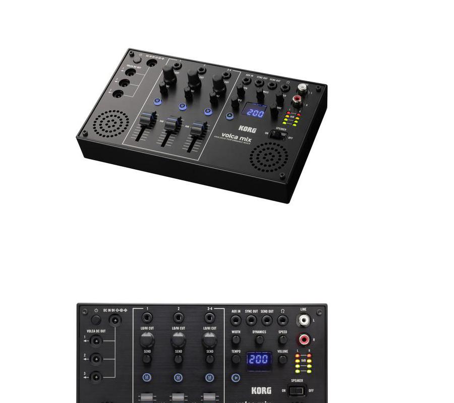 Korg Volca Mix 4-channel Analog Performance Mixer-NEW