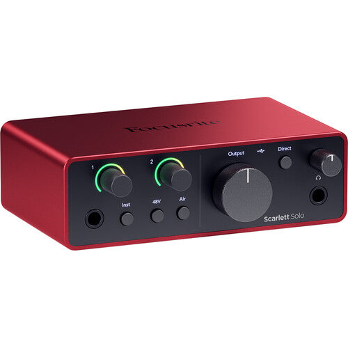 Focusrite Scarlett Solo 4th Gen USB Audio Interface -NEW