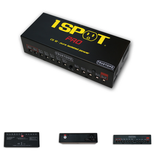 Truetone 1 SPot PRO CS12 12-output Isolated Guitar Pedal Power Supply -New