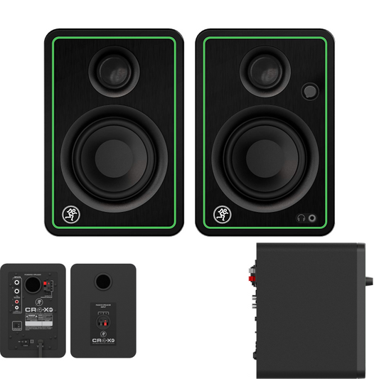 Mackie CR4-XBT Creative Reference Series 4"inch  Multimedia Monitors with Bluetooth (Pair)