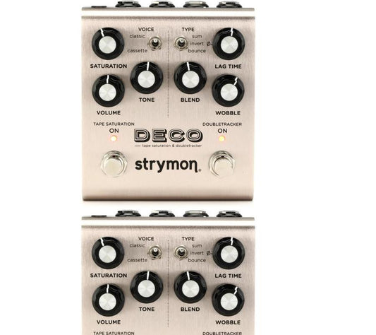 Strymon Deco Tape Saturation and Doubletracker Delay Pedal V2 - New