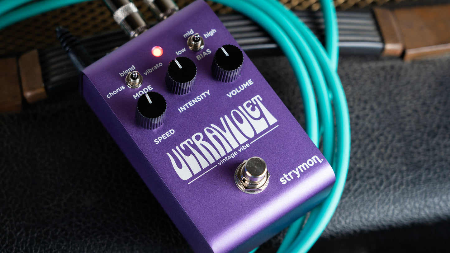 Strymon UltraViolet Vintage Vibe Chorus & Vibrato Pedal -NEW