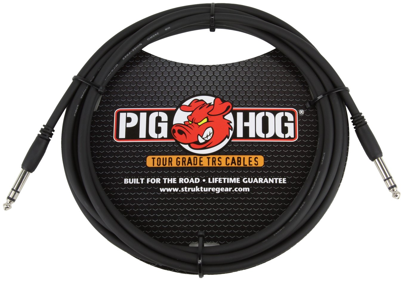 NEW - Pig Hog High Performance 15ft 1/4" TRS - 1/4" TRS Instrument Cable PTRS15