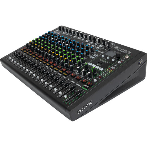 Mackie Onyx16 16-channel Analog Mixer with Multi-track USB-NEW