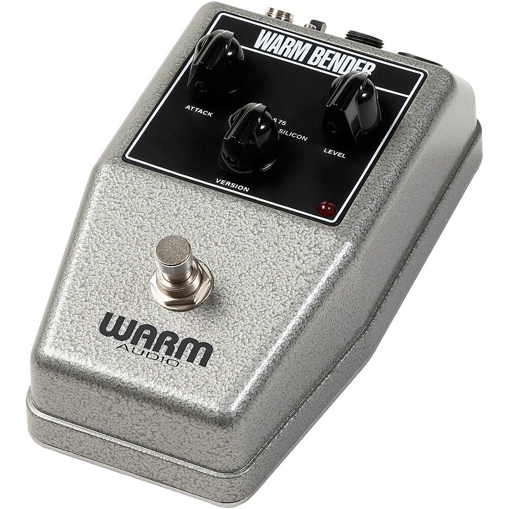 New - Warm Audio Warm Bender Fuzz Effects Pedal Silver