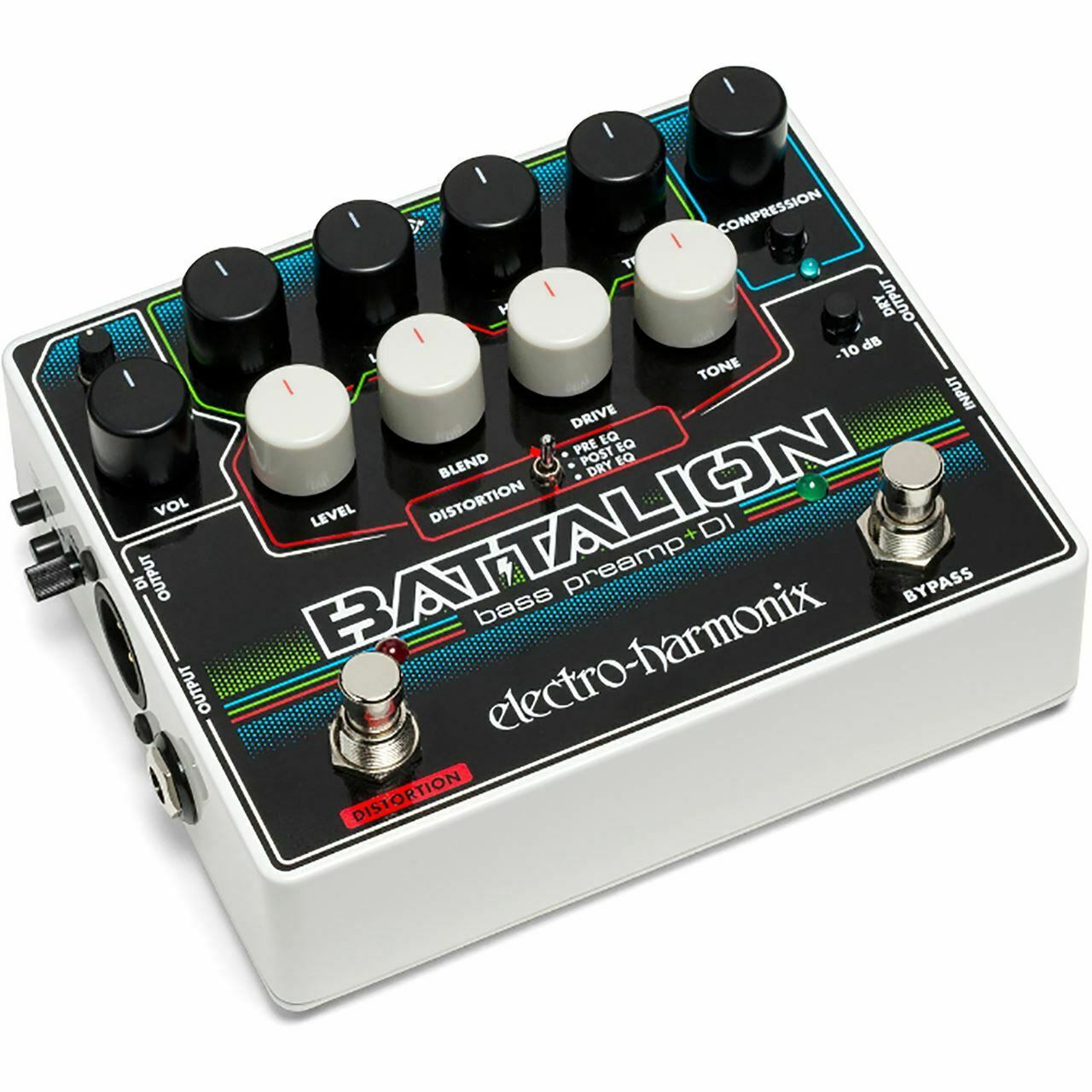 New - Electro Harmonix Battalion Bass Preamp and DI Effects Pedal