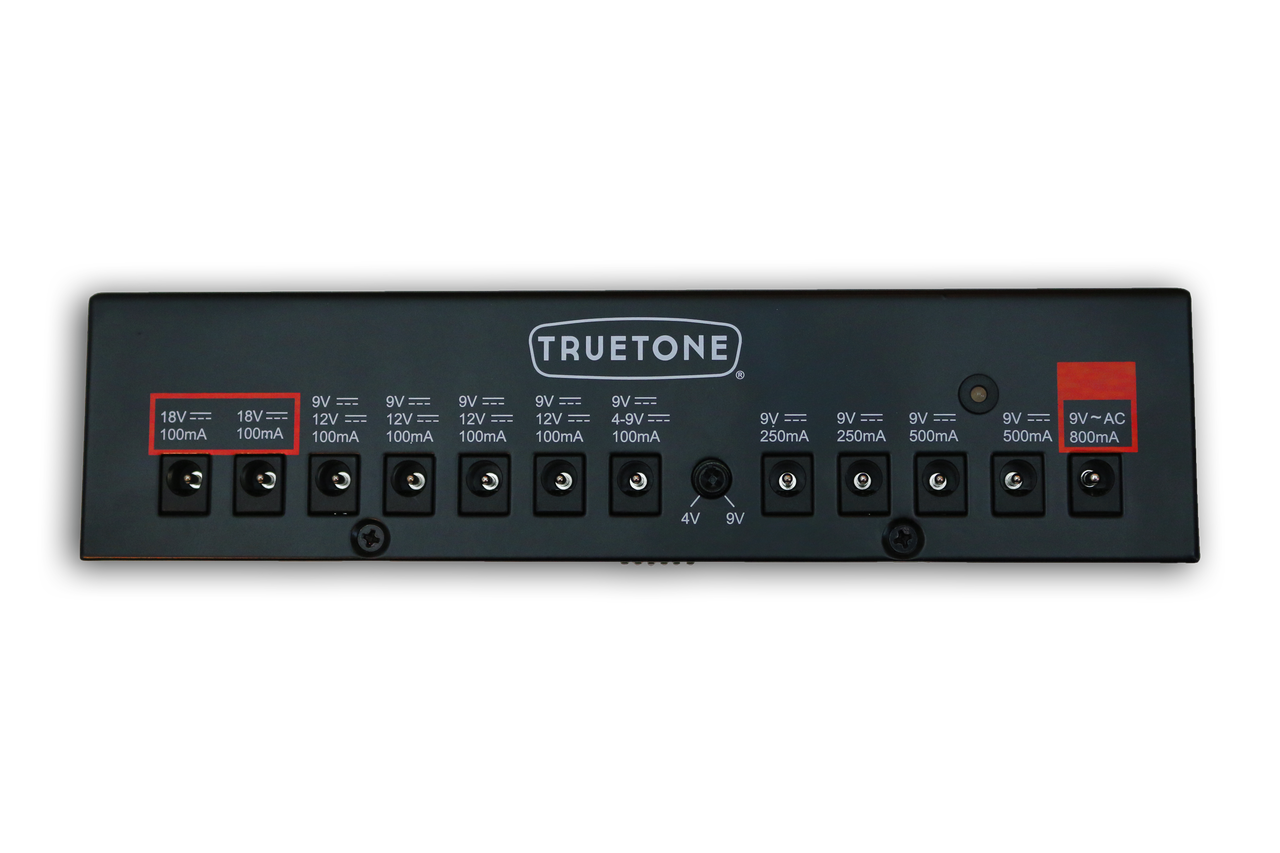 Truetone 1 SPot PRO CS12 12-output Isolated Guitar Pedal Power Supply -New