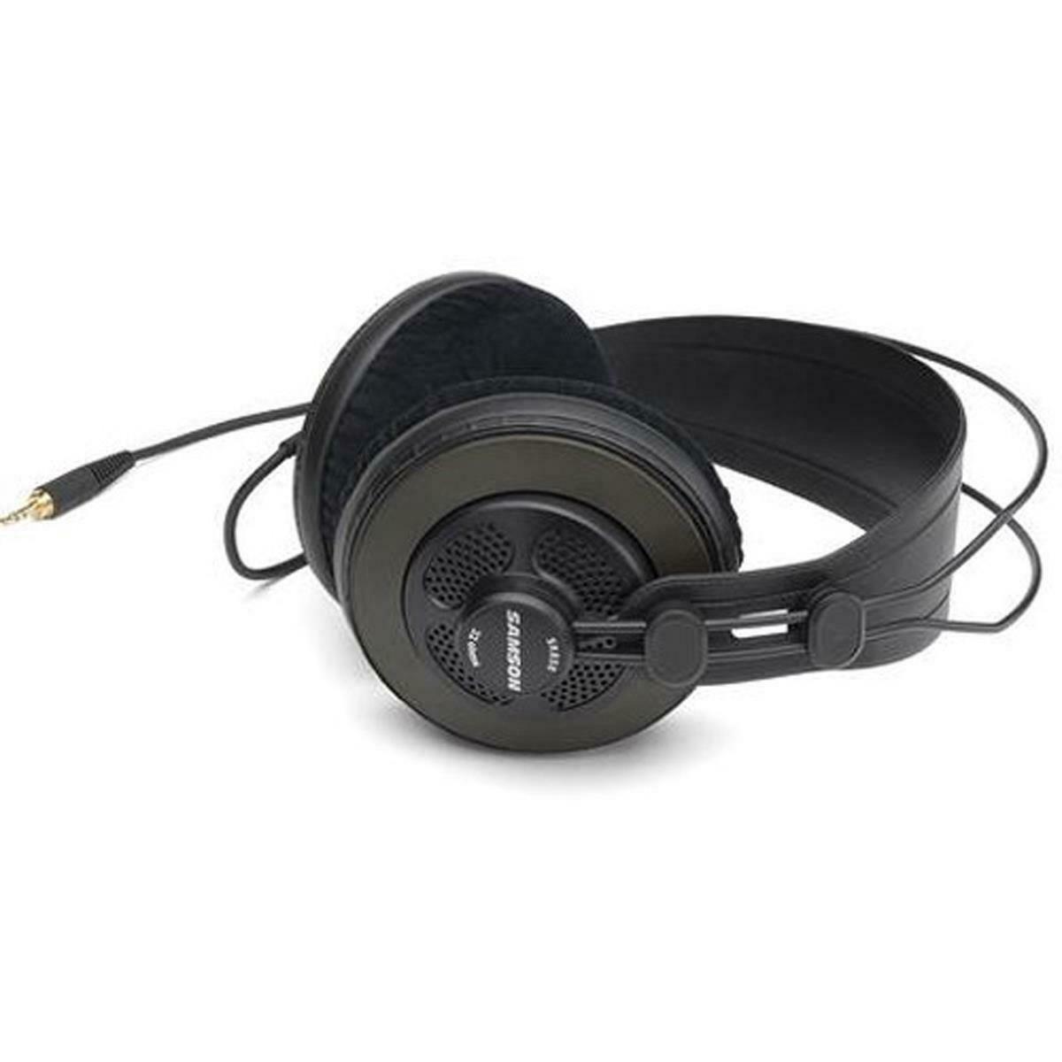 New - Samson SR850 Professional Semi-open Studio Reference Monitoring Headphones