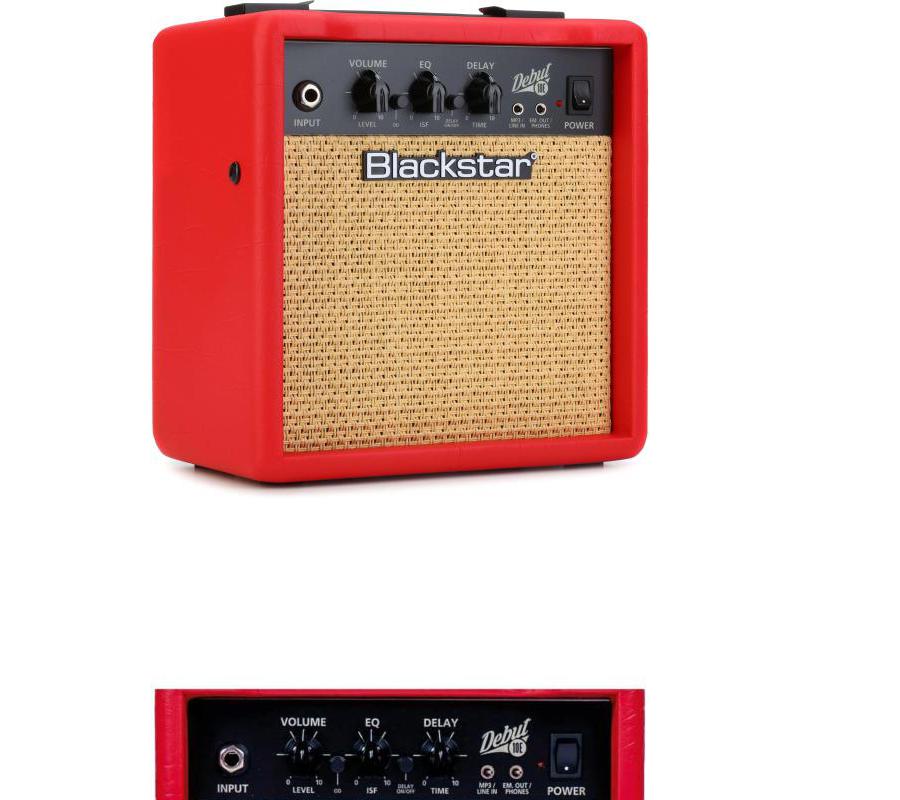 Blackstar Debut 10E 2 x 3-inch 10-watt Combo Amp,Red-NEW