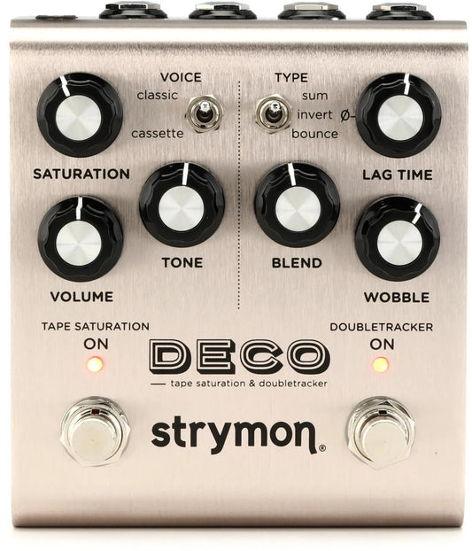 Strymon Deco Tape Saturation and Doubletracker Delay Pedal V2 - New