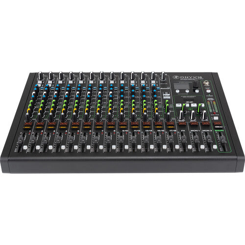 Mackie Onyx16 16-channel Analog Mixer with Multi-track USB-NEW