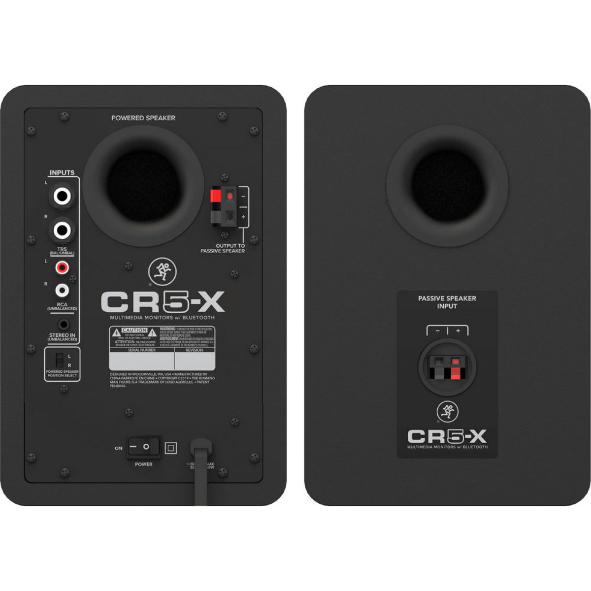 Mackie CR5-X 5 inch Multimedia Monitors -NEW