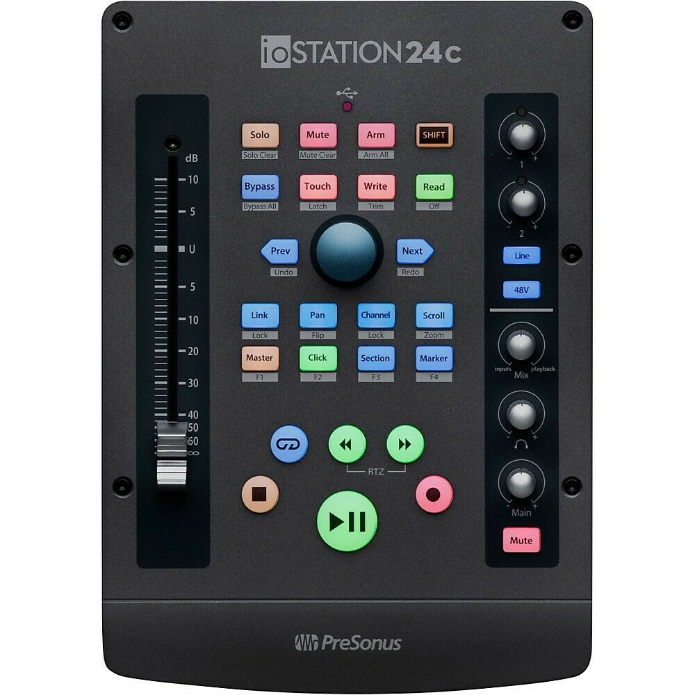 PreSonus ioStation 24c USB-C Audio Interface and Production Controller - NEW