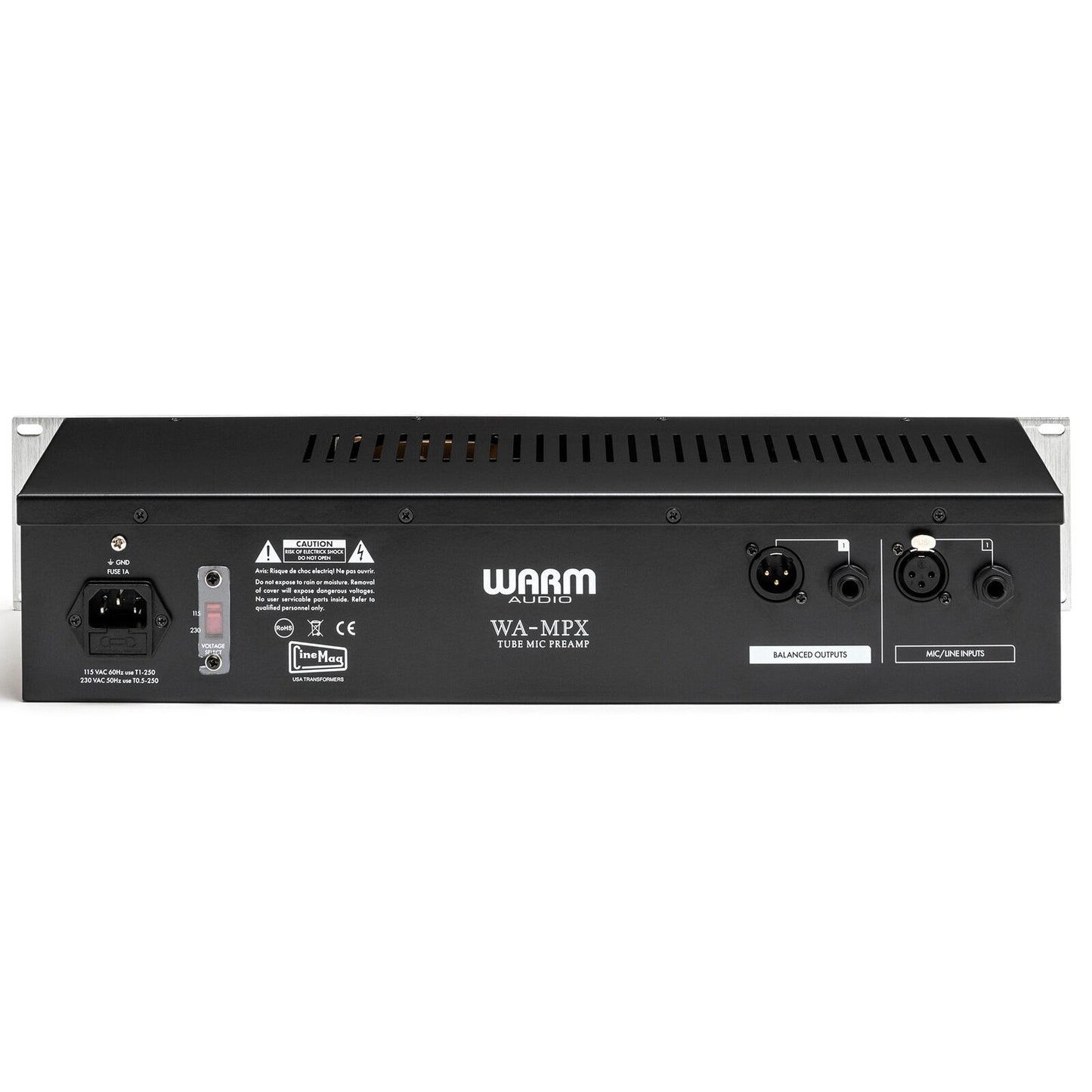 New - Warm Audio WA-MPX Single-Channel Tube Mic Microphone Preamp