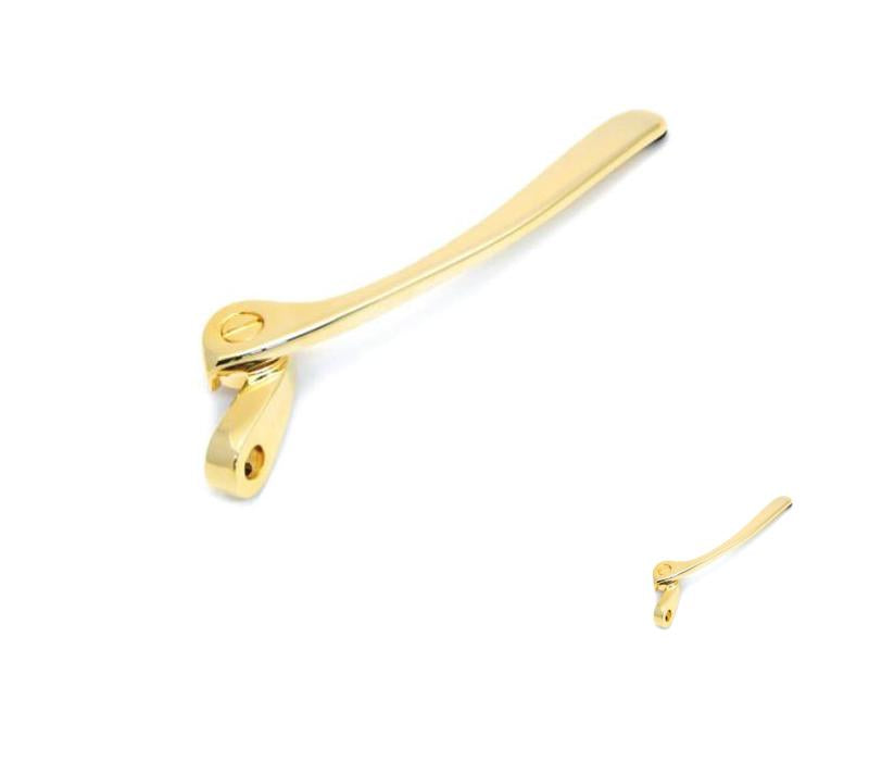 New - BIGSBY® HANDLE ASSEMBLY, D.E. FLAT STYLE, 0847G BIGS HNDL D EDDY ASMBL Gold