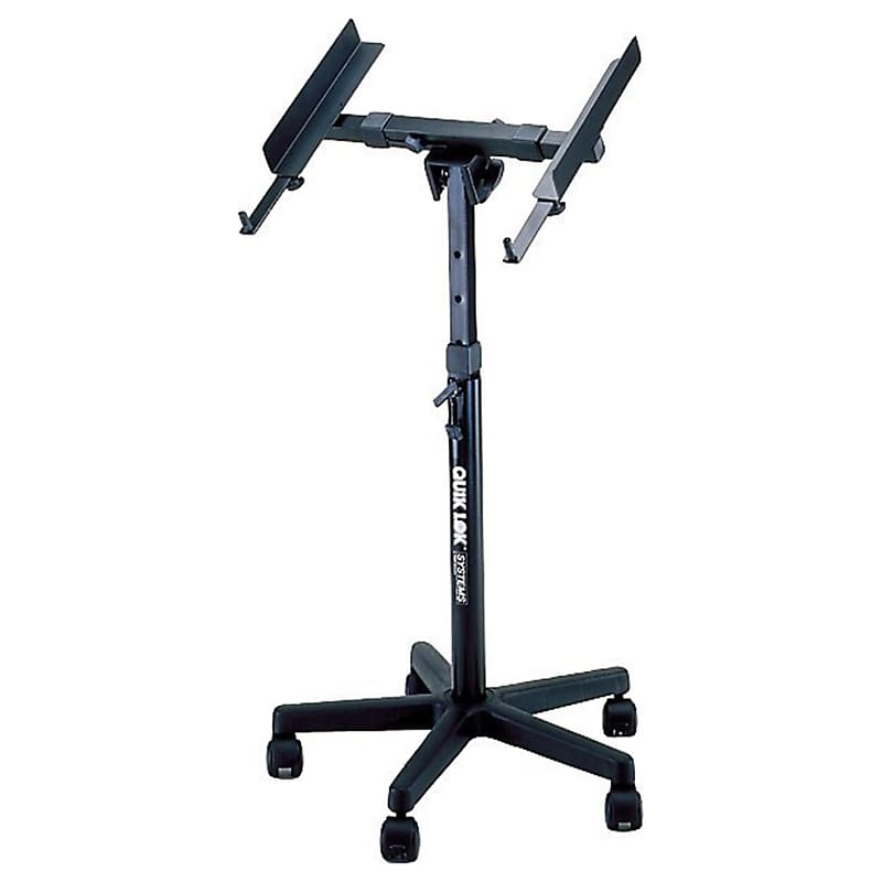 New - QuikLok Fully Adjustable Mixer Stand for Studio Equipment Locator, Caster QL-400