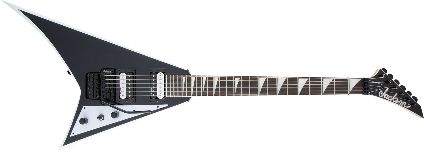 Jackson Rhoads JS32 Electric Guitar - Black with White Bevels