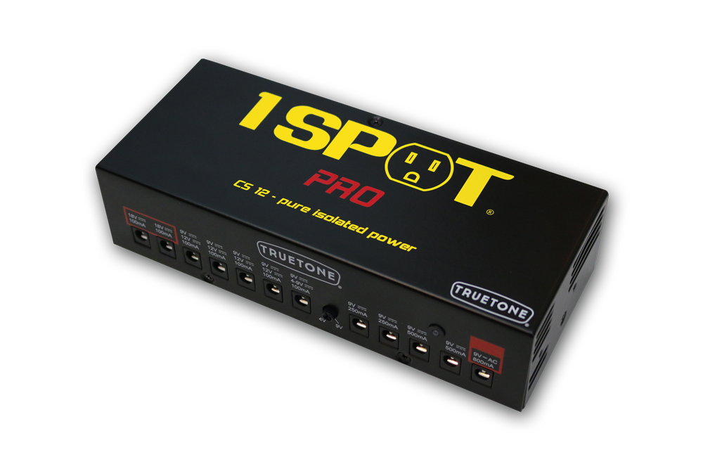 Truetone 1 SPot PRO CS12 12-output Isolated Guitar Pedal Power Supply -New