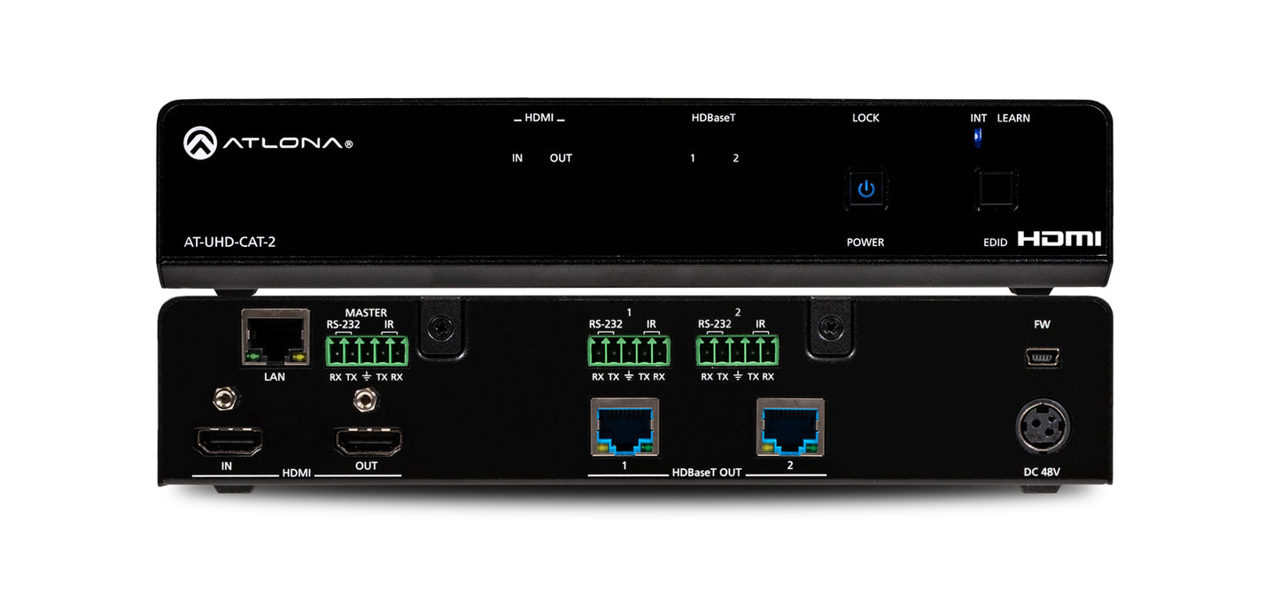 New - Atlona AT-UHD-CAT-2 4K UHD HDMI to HDbaseT