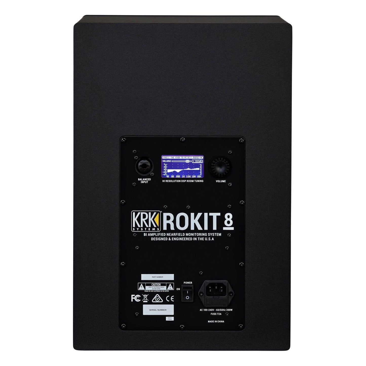 New - krk Rokit 8 G4 8 inch Powered Studio Monitor RP8G4