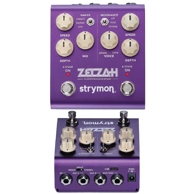 Strymon Zelzah Multidimensional Guitar Phaser Pedal -NEW