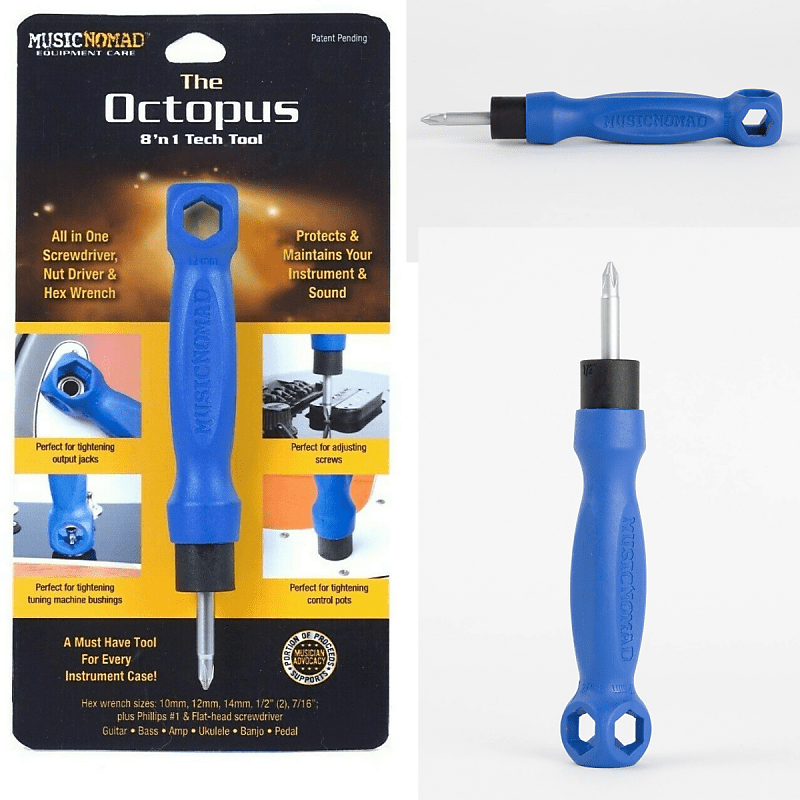 Music Nomad The Octopus 8 in 1 Tech Tool MN227