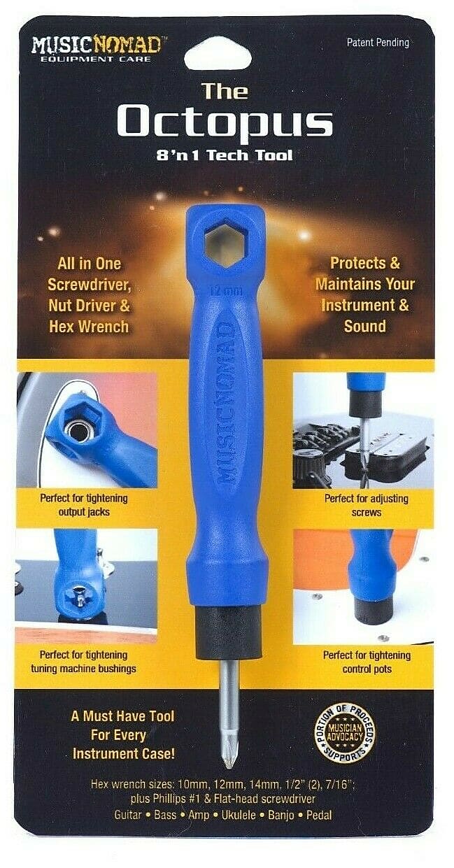 Music Nomad The Octopus 8 in 1 Tech Tool MN227